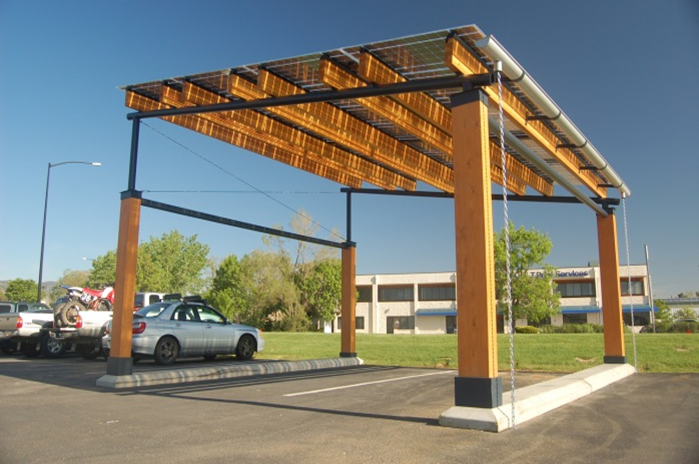 Lamboo Solar Structure