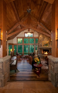 Timber frame Steamboat Springs Colorado