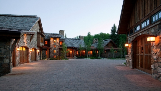 Timber frame Steamboat Springs Colorado