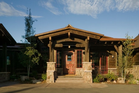 Timber frame Steamboat Springs Colorado