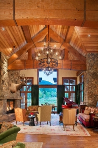 Colorado Timber frame Steamboat Springs