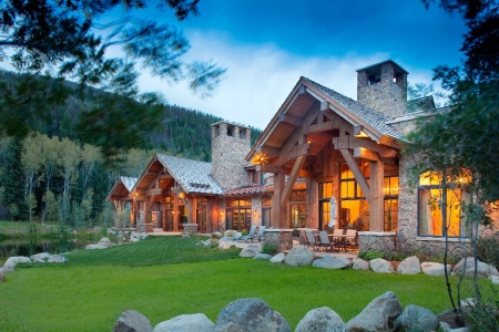 Colorado Timber frame Steamboat Springs