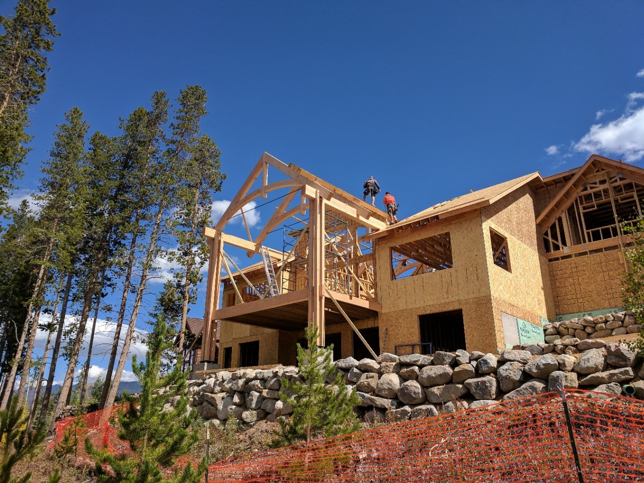 timber frame trusses in Colorado