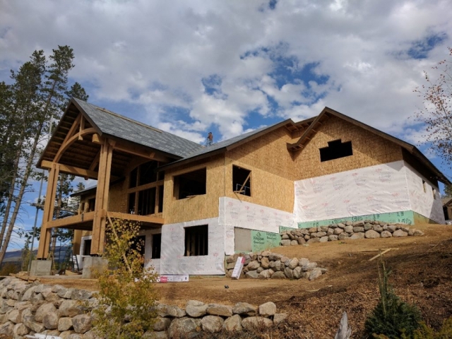 timber frame in Grand County Colorado